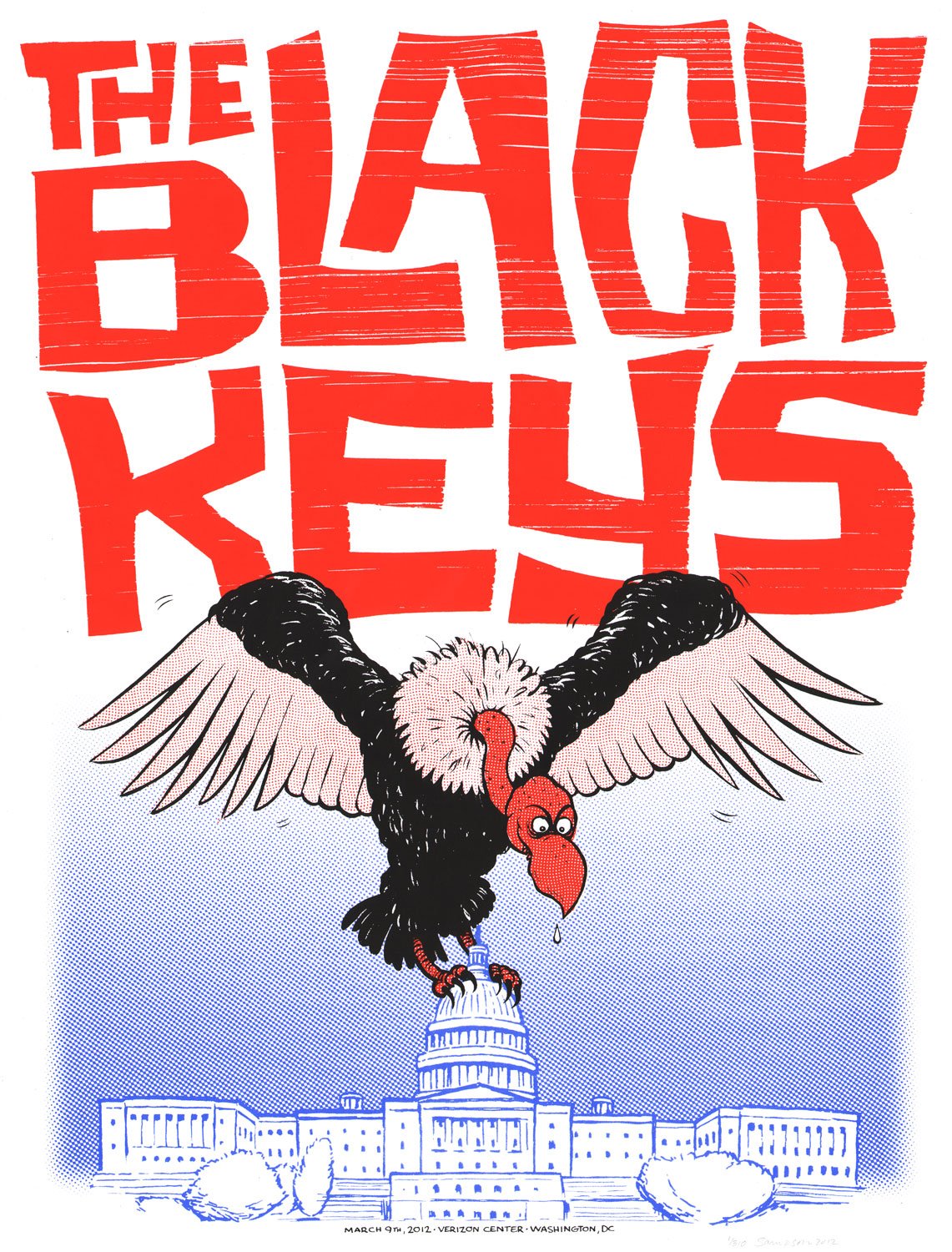 See 37 of The Black Keys’ tour posters from the year so far The Strut