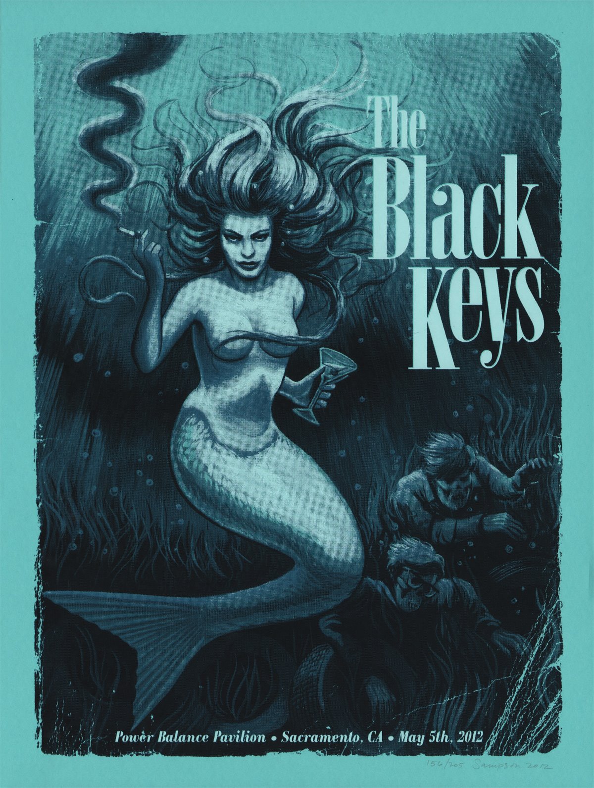 See 37 of The Black Keys’ tour posters from the year so far The Strut