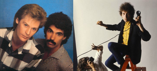 Amazing Hall & Oates Hotline Expands To Include Bob Dylan, Phil Collins 